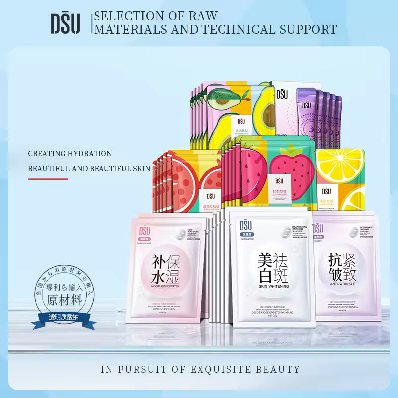 Glow Sheet Masks – Unlock Your K-Beauty Glow 30+ Random Flavours✨