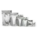 pack of 10pcs Laminated Mylar Ziplock Bag | Aluminum Foil Stand Up Pouch with Ziplock | Food Grade Resealable Bag