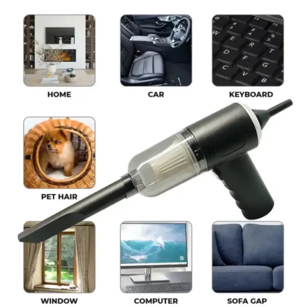 Wireless Mini Vacuum Cleaner Duster Blower Air Pump Wireless